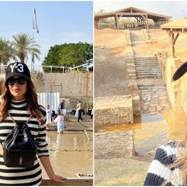 Комбо на денот: Северина во Јордан се прошета во фустан кој секоја тинејџерка би сакала да го има