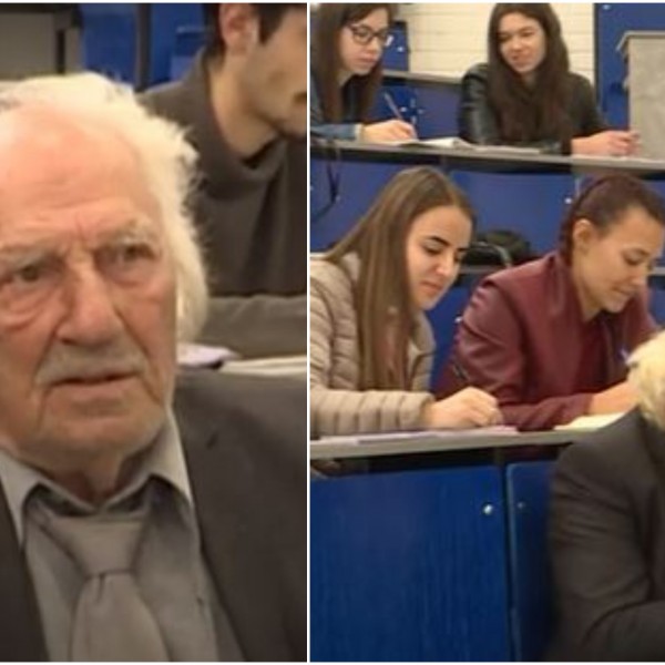 Црногорец се запиша на факултет на 88 години: Го мотивирала внуката (ВИДЕО)