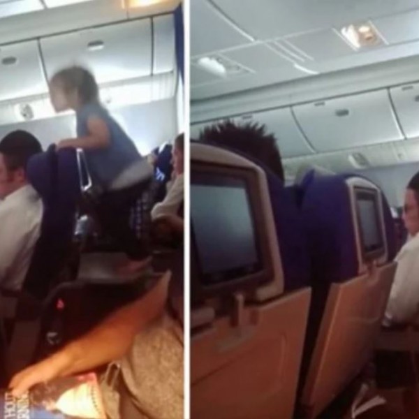 Однесувањето на ова девојче во авион потполно ги разбесни луѓето: Тврдат дека родителите се виновни (ВИДЕО)