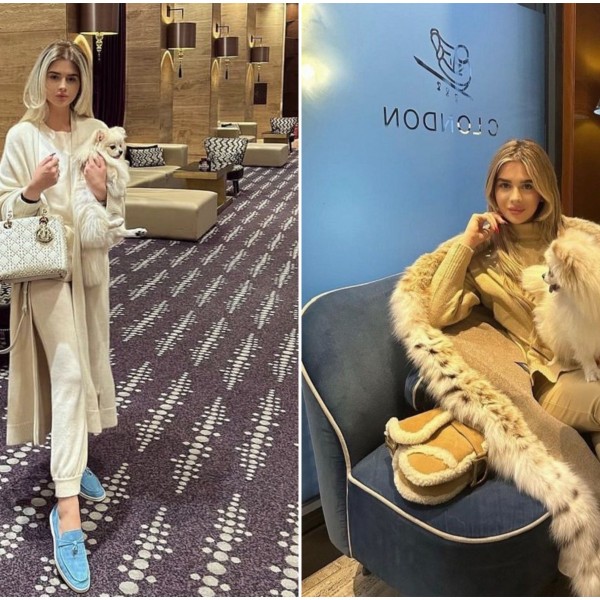 Ќерката на Жељко Митровиќ отвори луксузна кутија: Во неа се криеше розова брендирана чанта од 16.622 евра (ФОТО)