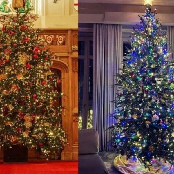 Кога познатите ѕвезди ги украсуваат елките: Ова се најлуксузните и најгламурозните новогодишни елки на богатите (ФОТО)