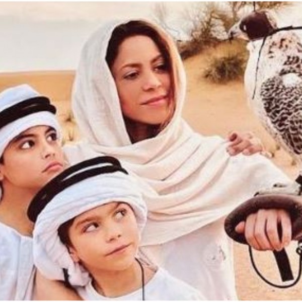 Со синовите Божиќ го помина во пустина: Шакира со емотивната порака го разнежни светот (ФОТО)