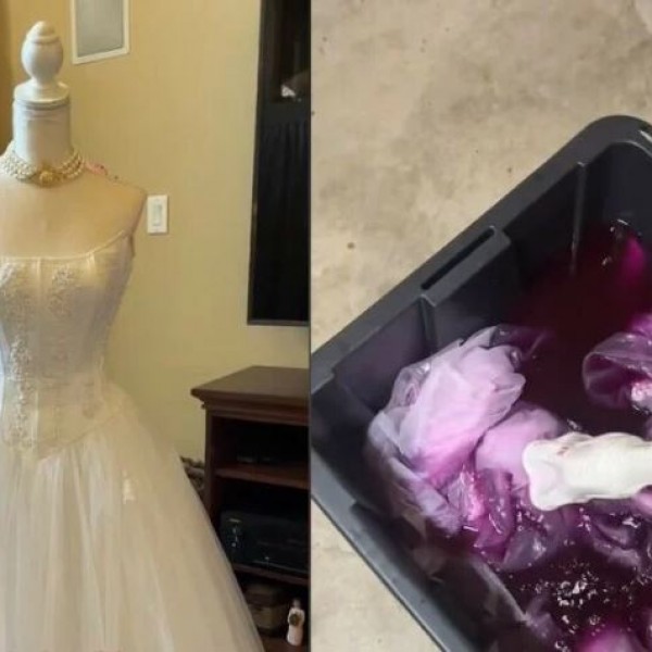 Од стара венчаница од „second hand“ продавница до фустан за матура од бајките: 17-годишна девојка ги воодушеви сите (ВИДЕО)