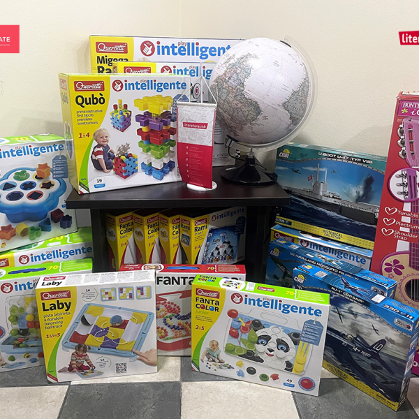 „Литература.мк“ и „Ист гејт мол“ донираа едукативни играчки во „СОС Детско село“