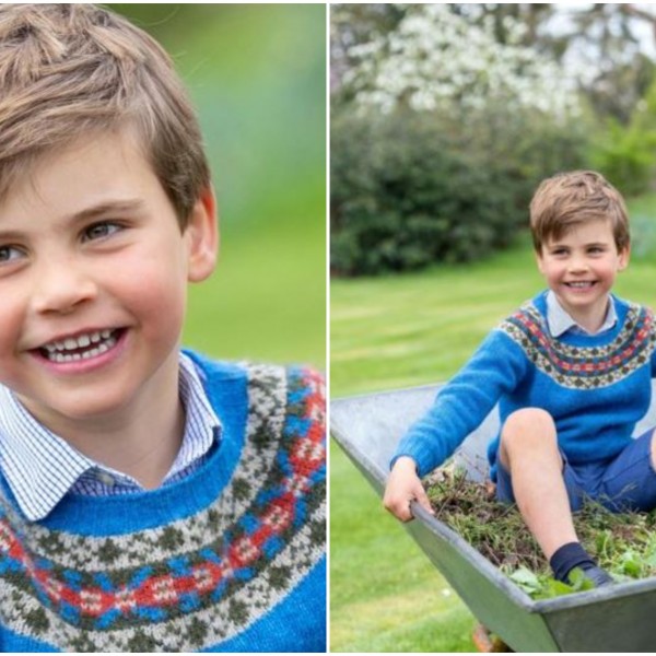 Принцот Луис го прослави 5-от роденден: Фотографијата од момчето и неговата мајка, Кејт Мидлтон го заобиколи светот (ФОТО)