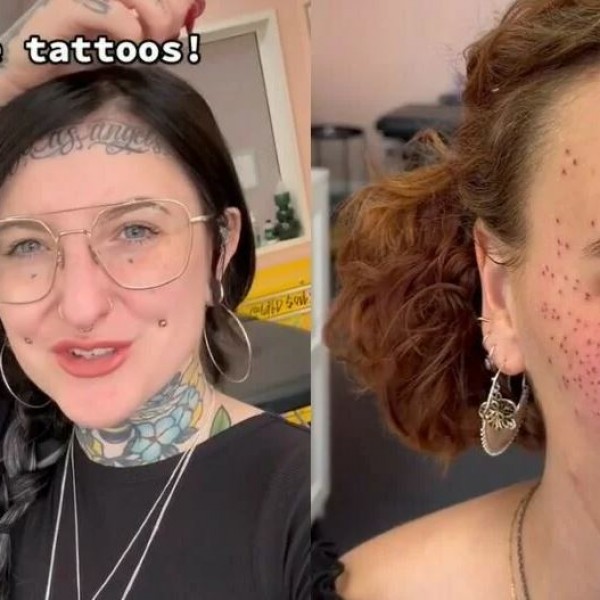 Девојка си истетовирала пеги: Луѓето велат дека не била добра идеја за неа (ВИДЕО)