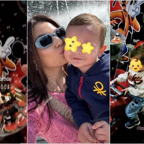 Поголемиот син на Симона Поповска прослави роденден: Никола доби прослава во знакот на Мики Маус (ФОТО)