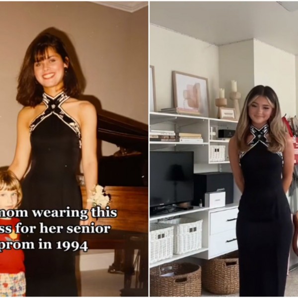 Во фустан стар 30 години заблеска на матурската забава: Некогаш го носела нејзината мајка (ВИДЕО)