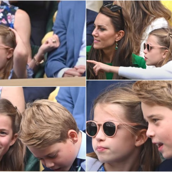 Принцезата Шарлот се појави за прв пат на Вимблдон и ги воодушеви сите: Реакциите на малата принцеза беа преслатки