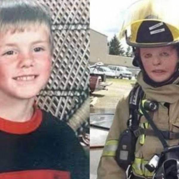 Го победи најголемиот страв: Момче кое претрпе изгореници од трет степен на 6-годишна возраст, порасна и стана пожарникар