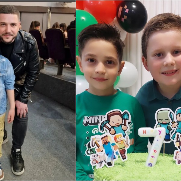 Михаил наполни 7 години: Поголемиот син на Димитар Андоновски прослави роденден