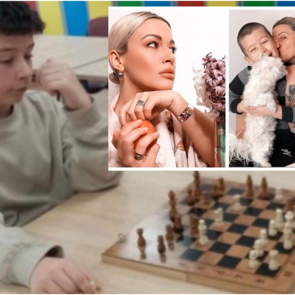 Мало самоуко шахистче: Миа Костовa со убави вести за синот