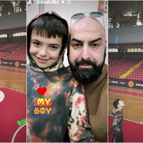 Малиот Петар кошаркарски ас: Најмалиот син на Перо Антиќ по стапките на тато