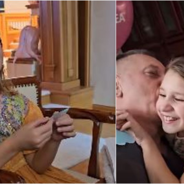 „Дедо ти си моето сонце“: Внуката Мелани со емотивен говор му го честиташе роденденот на пејачот Шако Полумента (ВИДЕО)