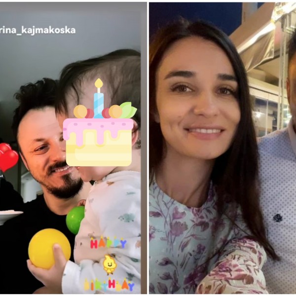 Стефан полни една година: Синот на Кајмакоски слави роденден