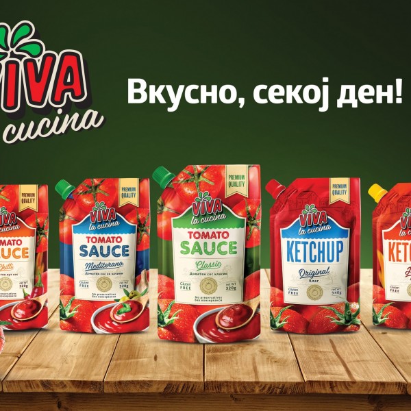 ВИВА со гордост ја претставува новата категорија на производи – Viva la Cucina!