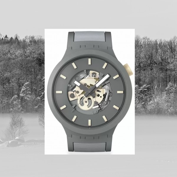 Часовник на неделата: Swatch THRU THE HORIZON едноставен, а впечатлив